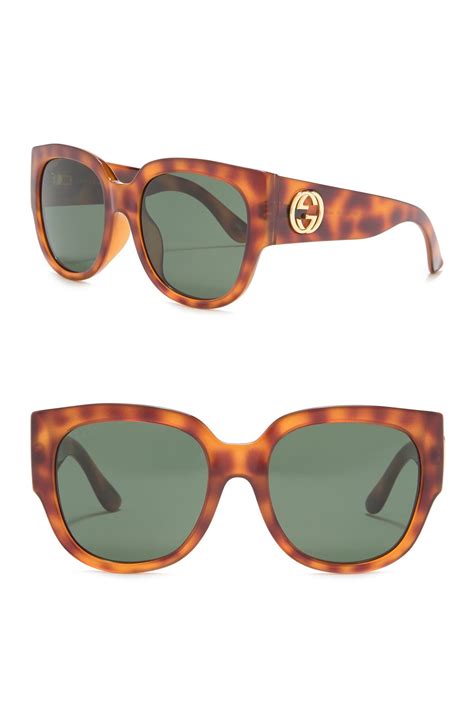 nordstrom rack sunglasses gucci|55mm square sunglasses Gucci.